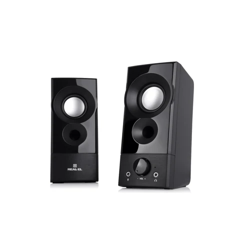 Акустическая система REAL-EL S-90 Black: Формат акустики 2.0