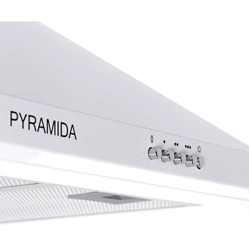 Витяжка Pyramida KH 60 (1000) WH: Матеріал корпусу нержавіюча cталь