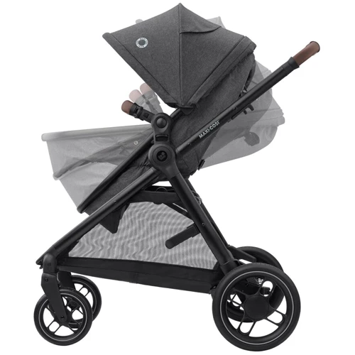 Универсальная коляска 3 в 1 MAXI-COSI ZELIA S TRIO (Dark Grey): Возможность установки люльки опция