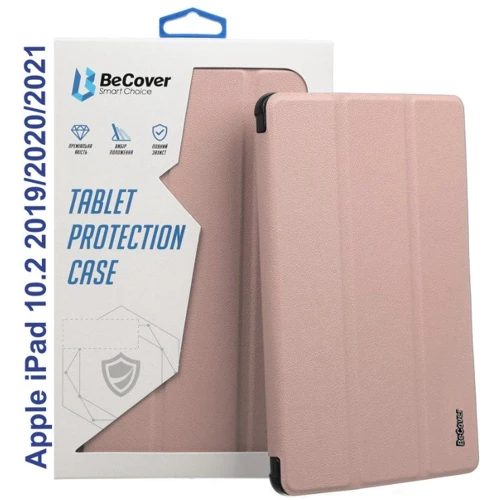 Аксесуар для iPad BeCover Soft Edge з Pencil Mount Rose Gold для iPad 10.2 (2019-2021) (709187)
