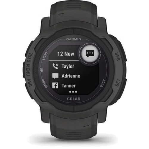 Смарт-часы Garmin Instinct 2 Solar Graphite (010-02627-00) фото 9