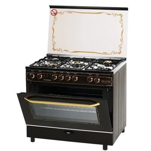Газовая плита Fresh N90 G5/01 (60x90) (коричневый/неражавеющая сталь): Тип варочной поверхности газовая