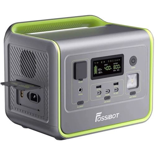Зарядная станция Fossibot F800 512Wh 800W Green: Количество розеток 220V 1