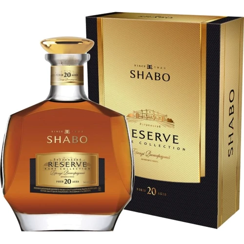 Коньяк Shabo Reserve 20 years old 0.5л 42% gift box (PLK4820070403404)