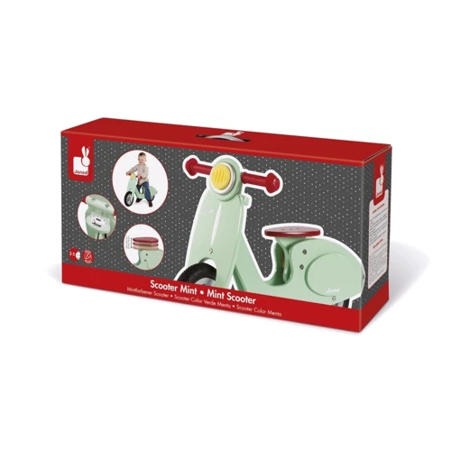 Толокар Janod Ретро скутер мятный (J03243)