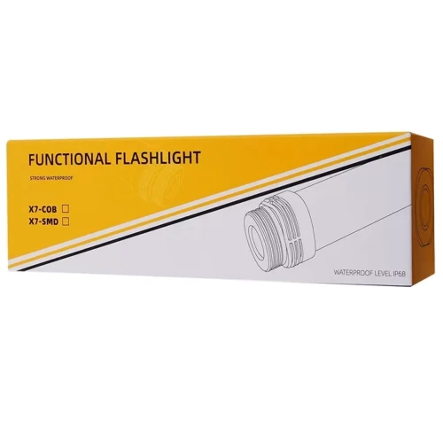 Ліхтар туристичний NCASE LED JS-X7-COB ручний 5200 mAh (39037): Максимальний час роботи, год 25