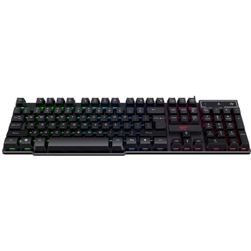 Клавиатура Havit HV-KB504L Light Multimedia USB: Подключение проводное