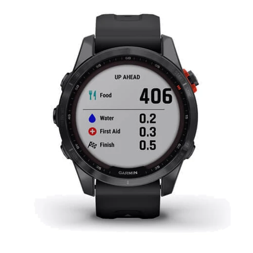 Смарт-часы Garmin Fenix 7S Solar Slate Gray with Black Band (010-02539-13): Объем внутренней памяти 32 гб