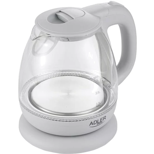Электрочайник Adler AD 1283G grey: Мощность, Вт 1100