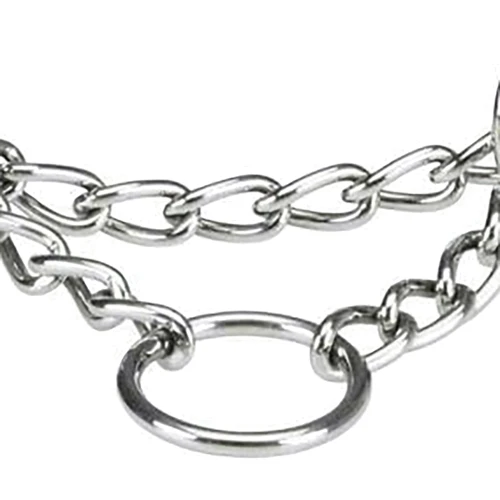 Ошейник Trixie Premium с металлической цепочкой L–XL 45–70 см 25 мм черный (4011905202914): Страна производитель Германия