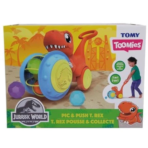 Каталка Toomies Jurassic World Динозавр з кульками (E73254C)