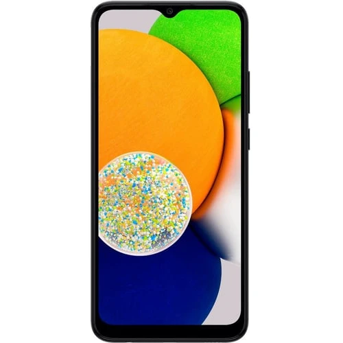 Смартфон Samsung Galaxy A03 4/64 GB Black Approved Вітринний зразок: Причина уцінки Как новый (витринный образец): смартфон выглядит и функционирует как новый. Смартфон полностью протестирован по программе Approved, все функции работают корректно