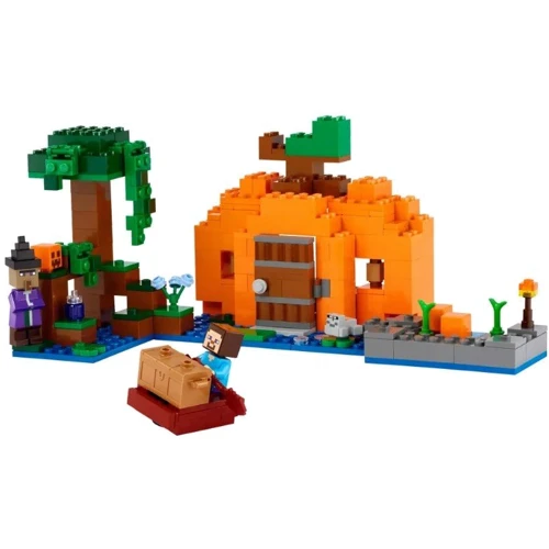 Конструктор LEGO Minecraft Тыквенная ферма 257 деталей (21248): Серия MINECRAFT