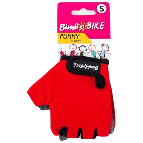 Велоперчатка Bimbo Bike FUNNY S Red (90943R-IS)