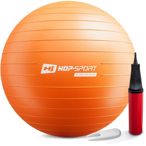 Мяч для фитнеса Hop-Sport HS-R065YB orange 65 см: Диаметр, см 65