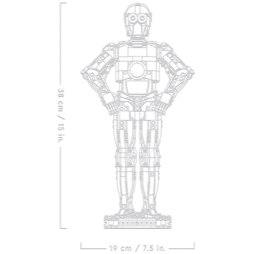 Конструктор LEGO Star Wars C-3PO 1138 деталей (75398) фото 4