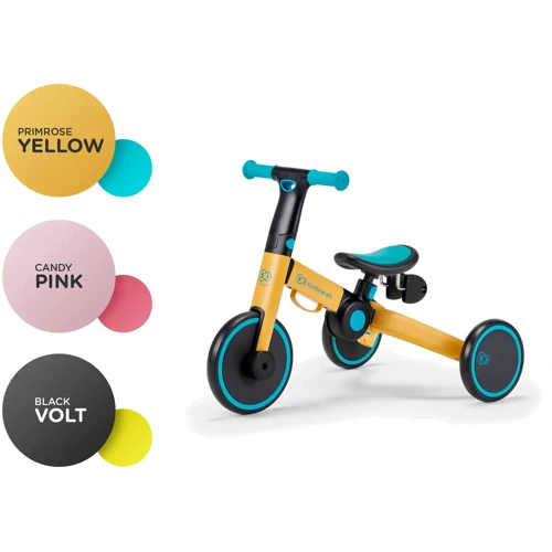 Трехколесный велосипед беговел  3 в 1 Kinderkraft 4TRIKE Primrose Yellow (KR4TRI00YEL0000) фото 15