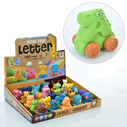 Набор машинок JIAZHOUDA TOYS Буквы английского алфавита 26 штук (JZD132): Производитель JIAZHOUDA TOYS