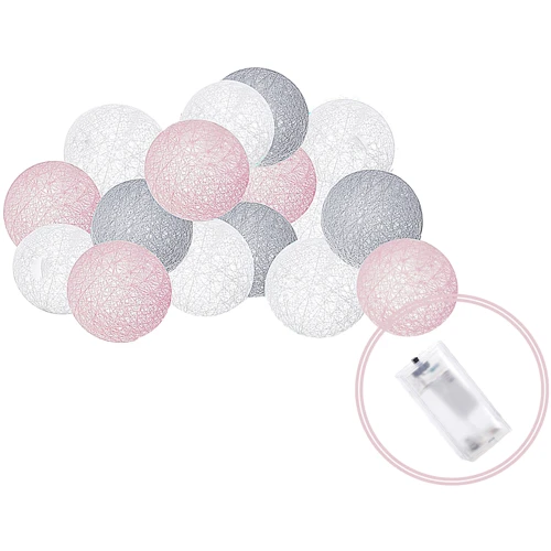Гирлянда на батарейках Springos Cotton Balls 2 м 10 LED CL0035 Warm White: Применение Для дома