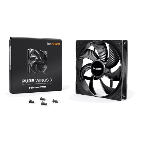 Кулер be quiet! Pure Wings 3 140 PWM (BL108): Уровень шума, dB 22 дБ