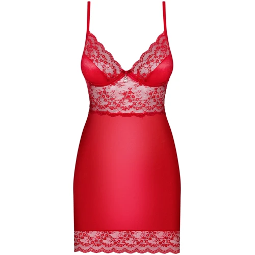 Комплект Obsessive Lovica chemise, S/M