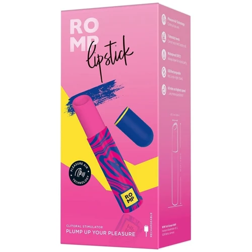 Вакуумный клиторальный стимулятор Romp Lipstick