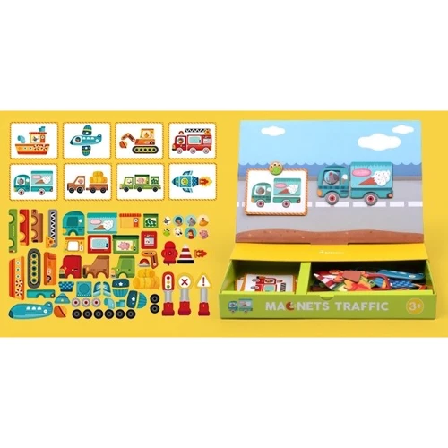 Магнітна дошка Транспорт MiDeer MD1040