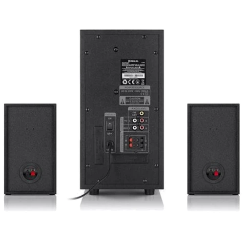 Акустическая система REAL-EL M-555 Black : Формат акустики 2.1
