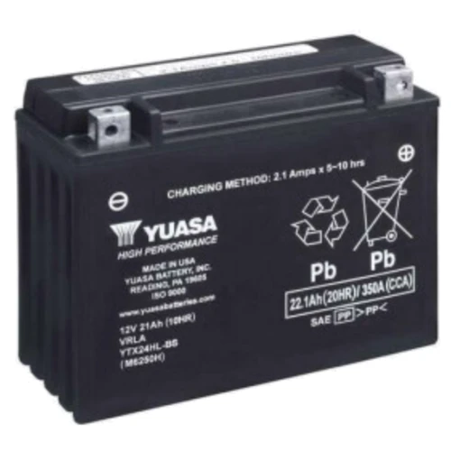 

Мотоциклетный аккумулятор 12В Yuasa YTX24HL-BS