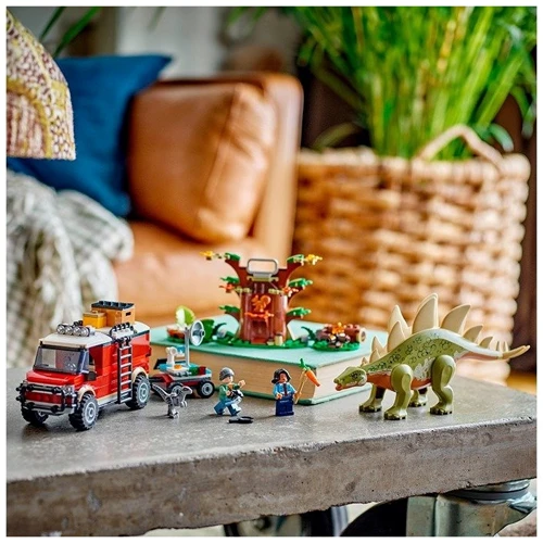 Конструктор LEGO Jurassic World Миссии динозавров: Находка стегозавра 420 деталей (76965): Количество деталей, шт. 420
