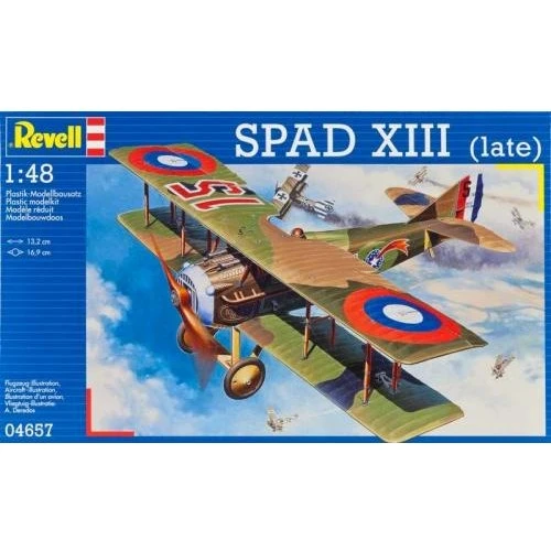 Модель Revell Самолет Spad XIII late version 1:48 (4657)