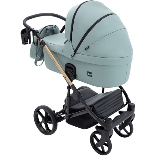 Універсальна коляска 2 в 1 Bair Onyx ECO OE-145 нефрит (680792): Ширина шасі 58.5 см