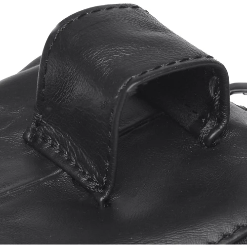 Мужская сумка через плечо Keizer черная (K1702-black): Материал Натуральная кожа