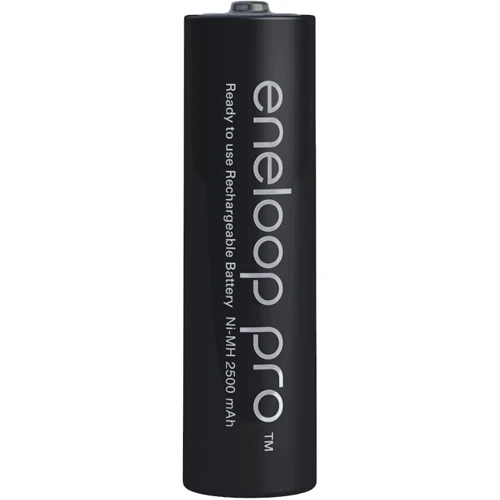 Panasonic AA 2500mAh NiMH 4шт Eneloop Pro (BK-3HCDE/4BE) фото 3