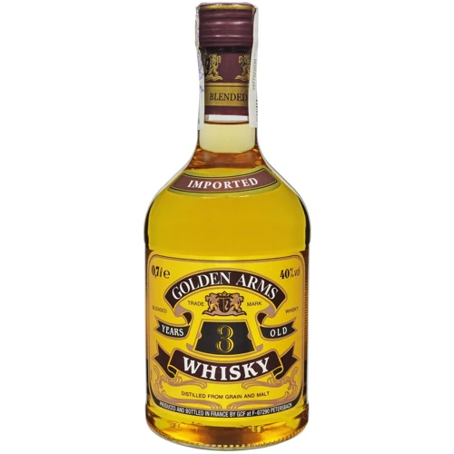Виски Golden Arms 3 YO Blended Scotch Whisky 40% 0.7 л (FSH_3228825121077)