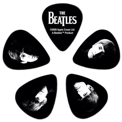 Медиатор Набор медиаторов PLANET WAVES PW1CBK6-10B2 BEATLES PICKS - MEET THE BEATLES (HEAVY): Тип Медиатор