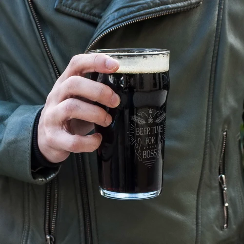Бокал BeriDari для пива "Beer time for boss" 500 мл: Производитель BeriDari