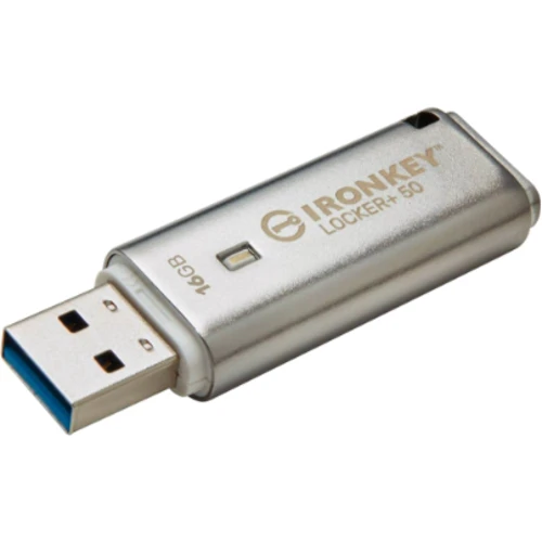 USB-флешка Kingston 16GB IronKey Locker Plus 50 AES Encrypted USB 3.2 (IKLP50/16GB): Стандарт USB USB 3.2