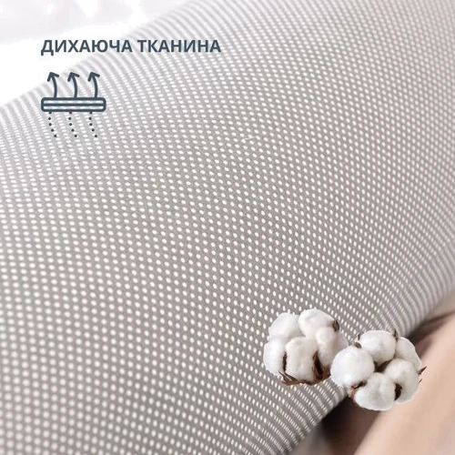 Подушка IDEIA Nordic Comfort+ з наволочкою 40х140 см (2200004316758): Матеріал чохла микрофибра