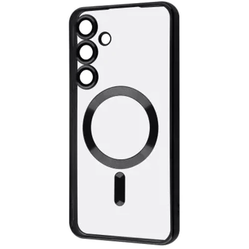 Чехол для телефонов WAVE Metal Color Case with Magnetic Ring Black for Samsung S936 Galaxy S25 Plus