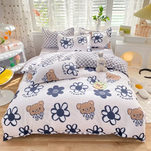 Комплект постельного белья Soho Teddy bear with daisies полиэстер подростковый (6875798): Материал полиэстер