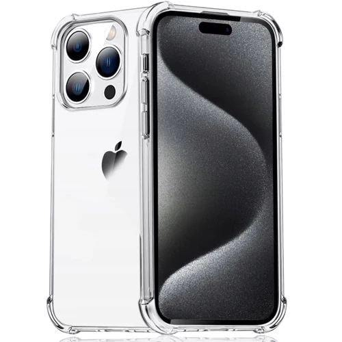 Чехол для iPhone BeCover TPU Case Anti-Shock Clear for iPhone 15 Pro Max (710081): Цвет прозрачный
