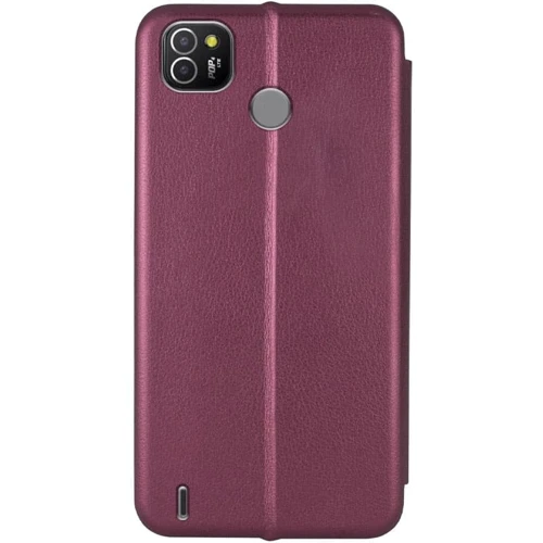 Аксессуар для смартфона Fashion Classy Burgundy for TECNO POP 4 LTE: Материал искусcтвенная кожа и термополиуретан