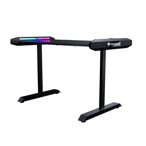 Стол для геймера Cougar Эргономичный дизайн USB 3.0/Type-C/Audio Хаб RGB Подсвечивание Электрическое регулирование высоты (E-MARS)