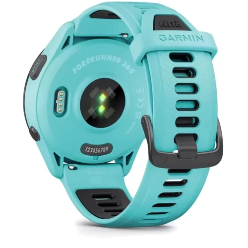 Смарт-годинник Garmin Forerunner 265 Black Bezel з Aqua Case and Aqua/Black Silicone Band (010-02810-12): Стандарт захисту 5 ATM