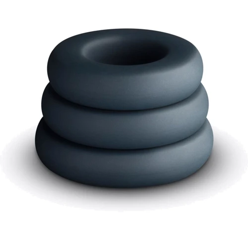 Набор эрекционных колец Boners 3-Piece Hefty Cock Ring Set