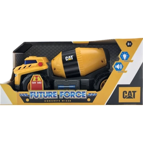 Цементовоз Funrise CAT Future Force со светом и звуком 28 см (82412)
