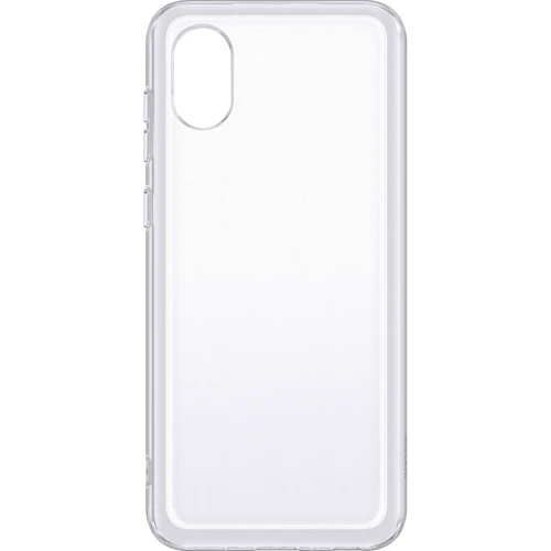 Чехол для телефонов Samsung Soft Clear Cover Transparent (EF-QA032TTEGRU) for Samsung A032 Galaxy A03 Core: Цвет прозрачный