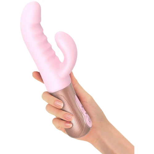 Двойной пульсатор кролик Love To Love SASSY BUNNY - BABY PINK
