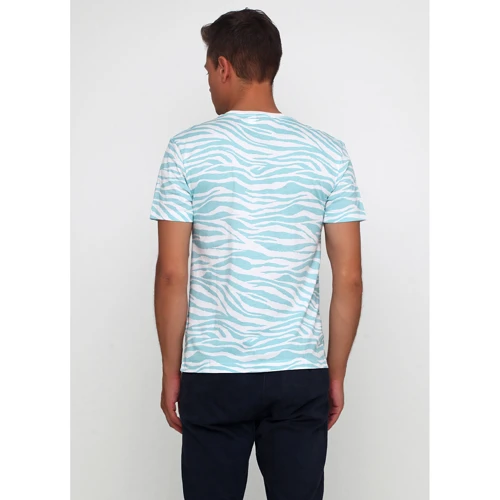 Футболка H & M 6303257 L бірюзова: Вид футболки